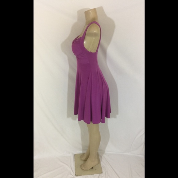 Moda International Size XS Magenta Color Dress - Picture 5 of 8